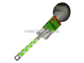 8012# LADLE (GREEN HANDLE)9.5*34.5CM